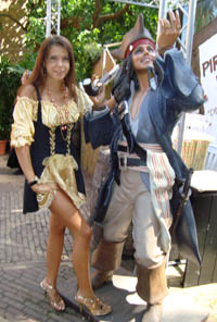 piraat danseressen